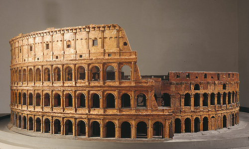 Bild: Korkmodellsammlung, Kolosseum