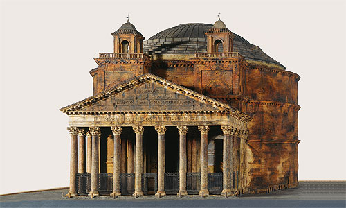Bild: Korkmodellsammlung, Pantheon
