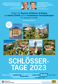 Bild: Plakat "Schlössertage 2023"