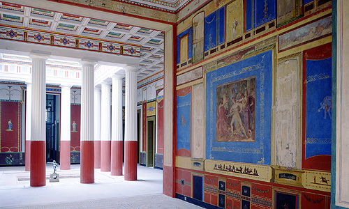 Picture: View into the atrium